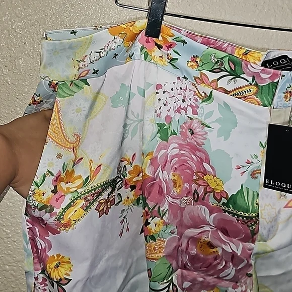 Eloquii SATIN SHORTS - Picture 4 of 4